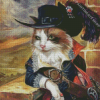 Classy Puss In Boots Diamond Painting