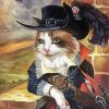 Classy Puss In Boots Diamond Painting