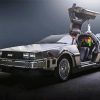 Cool Back To The Future Car Diamond Painting