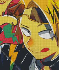 Cool Denki Kaminari Diamond Painting