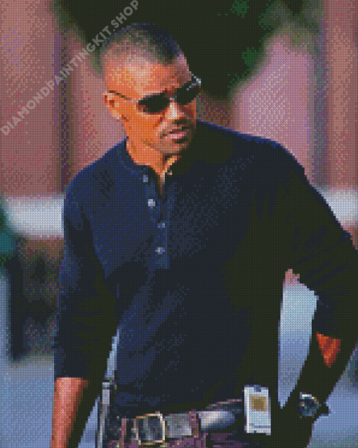 Cool Derek Morgan Diamond Painting