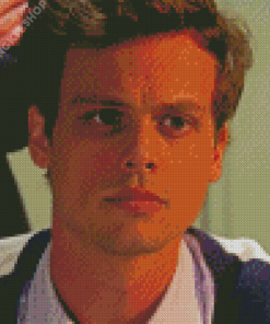 Cool Spencer Reid Diamond Painting