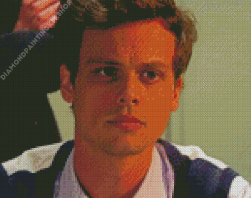 Cool Spencer Reid Diamond Painting