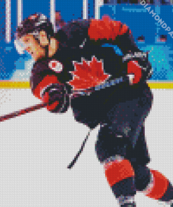 Cool Team Canada Player Diamond Painting