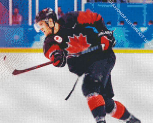 Cool Team Canada Player Diamond Painting