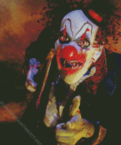 Creepy Killer Clown Diamond Painting