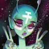 Cute Alien Diamond Painting