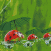 Cute Ladybirds Diamond Painting