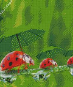 Cute Ladybirds Diamond Painting