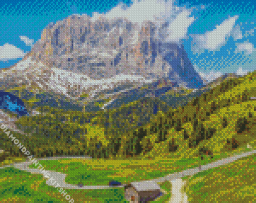 Dolomites Lansdcape Diamond Painting