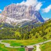 Dolomites Lansdcape Diamond Painting