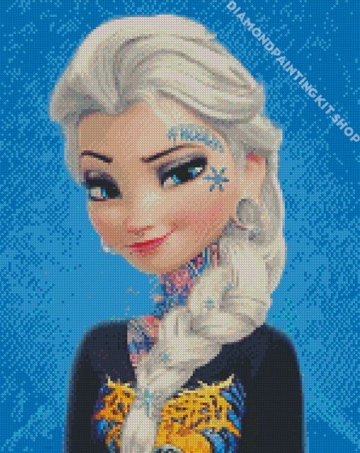 Elsa Modern Disney Character Diamond Painting