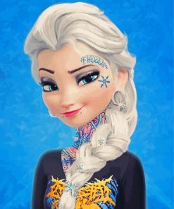 Elsa Modern Disney Character Diamond Painting