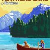 Flathead Lake Poster Diamond Painting