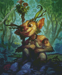 Forest Sprite Art Diamond Painting