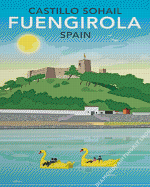 Fuengirola Spain Poster Diamond Painting