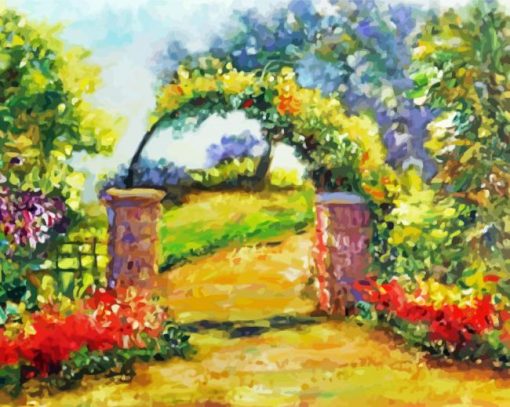 Garden Arch Art Diamond Painting