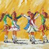 Girls Dancing Irish Dance Diamond Painting