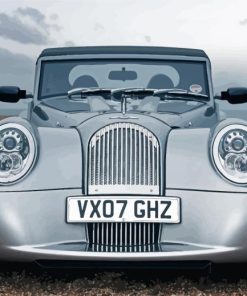 Grey Morgan Car Diamond Painting