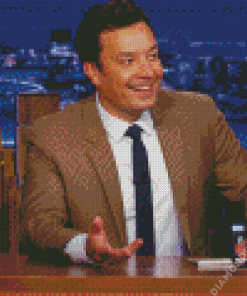 Handsome Jimmy Fallon Diamond Painting