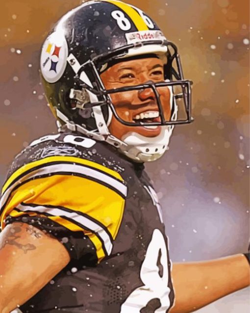 Happy Hines Ward Diamond Painting