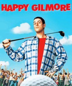 Happy Gilmore Movie Diamond Painting