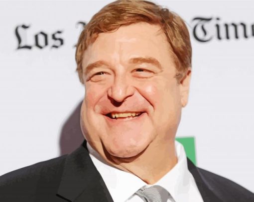 John Goodman Smiling Diamond Painting