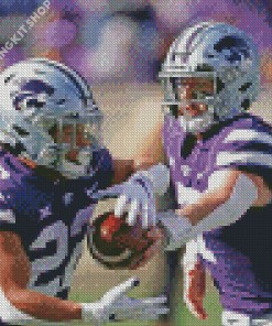 Kansas Wildcats Footballers Diamond Painting