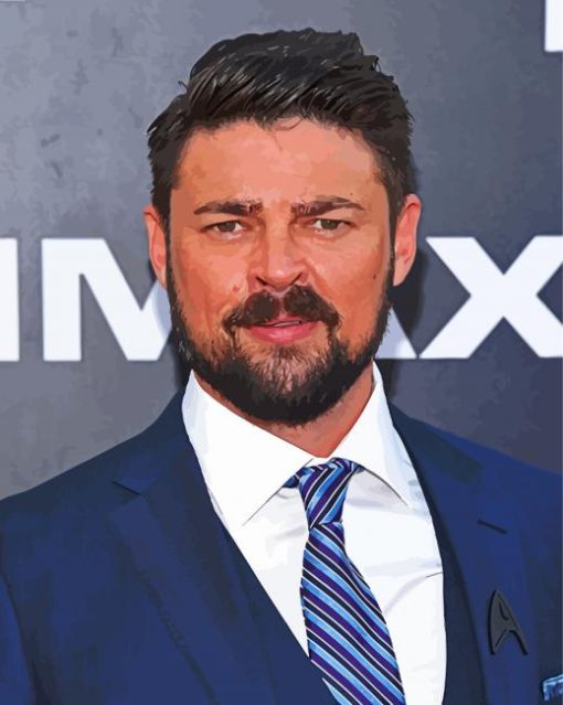 Karl Urban Actor Diamond Painting