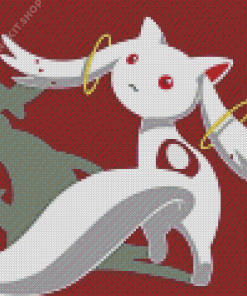 Kyubey Anime Diamond Painting