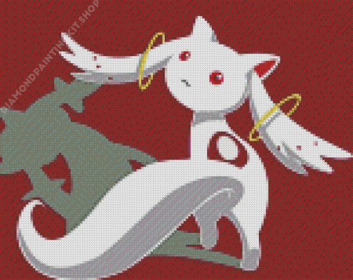 Kyubey Anime Diamond Painting