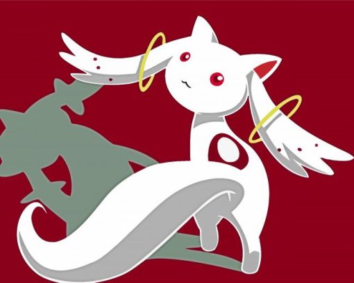 Kyubey Anime Diamond Painting