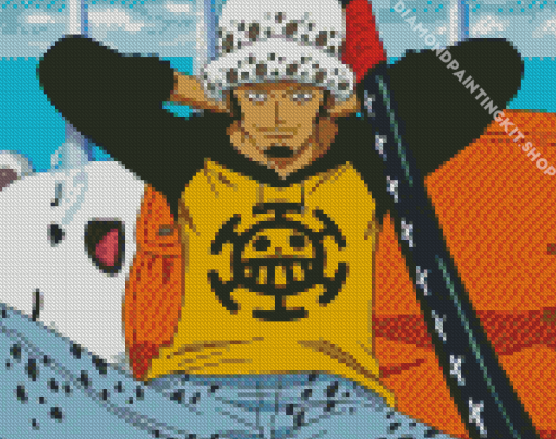 Law One Piece Diamond Painting