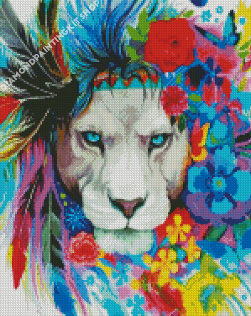 Lion Art Diamond Painting