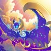 Lunala Pokemon Art Diamond Painting