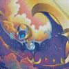 Lunala Pokemon Art Diamond Painting