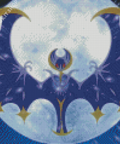 Lunala Pokemon Species Diamond Painting