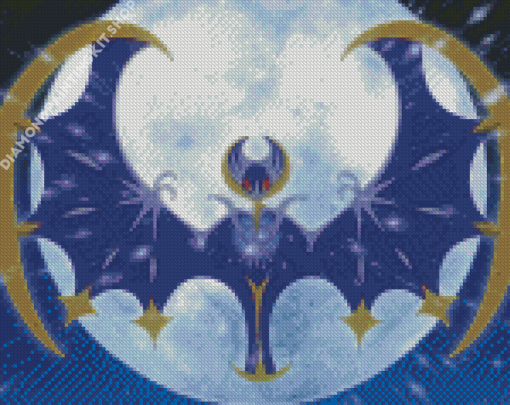 Lunala Pokemon Species Diamond Painting