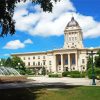 Manitoba Legislative Building Winnipeg Art Diamond Painting