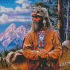 Mountain Man Art Diamond Painting