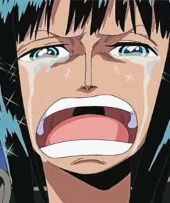 Nico Robin Crying Diamond Painting