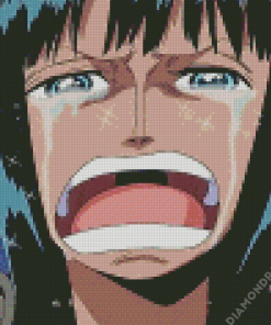 Nico Robin Crying Diamond Painting