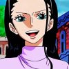 Nico Robin Smiling Diamond Painting