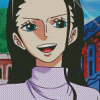 Nico Robin Smiling Diamond Painting