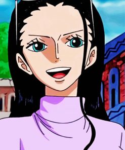 Nico Robin Smiling Diamond Painting