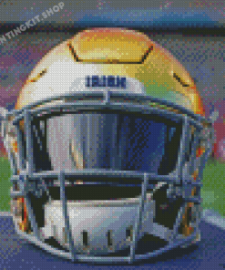 notre dame helmet diamond painting