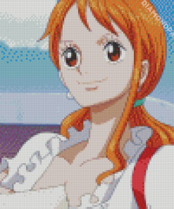 One Piece Nami Diamond Painting