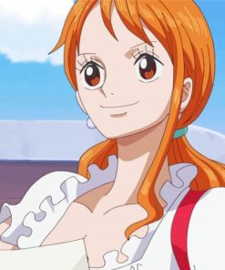 One Piece Nami Diamond Painting