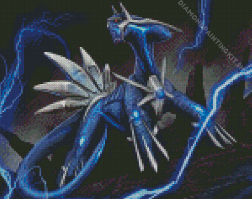 Powerful Dialga Diamond Painting