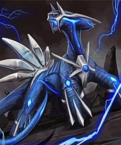 Powerful Dialga Diamond Painting